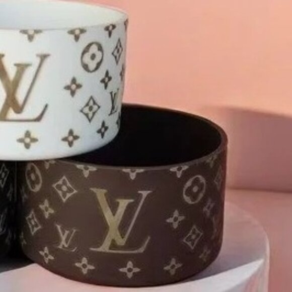 Stanley Brown 40oz Tumbler Laser w/ Brown Gem Straw Topper &Brown Boot Sleeve lv - Picture 3 of 7